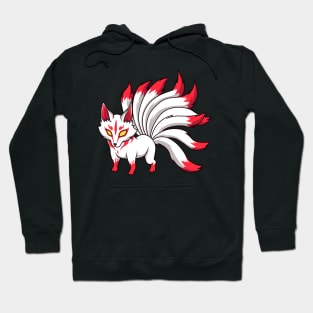 Japanese Yokai figure - Kawaii Kitsune Hoodie